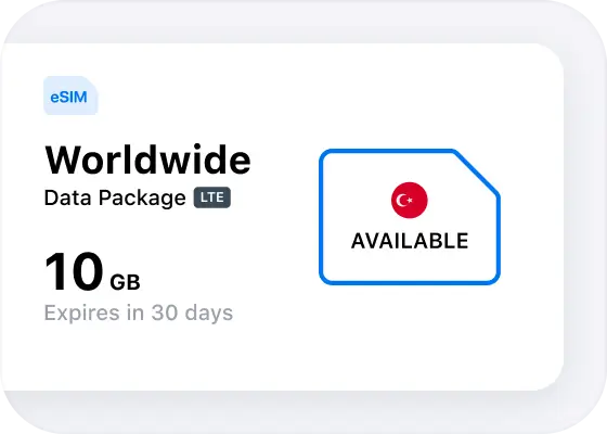 eSIM data package